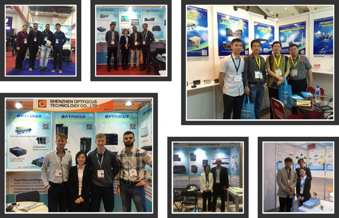 ऑप्टफोकस FTTH ऑप्टिकल लाइन टर्मिनल 4 PON 8 पोर्ट्स 4 पोर्ट्स 16ports MA5608t OLT 6