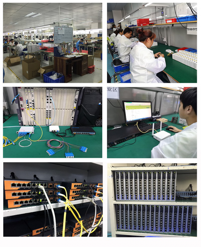 ऑप्टफोकस FTTH ऑप्टिकल लाइन टर्मिनल 4 PON 8 पोर्ट्स 4 पोर्ट्स 16ports MA5608t OLT 5