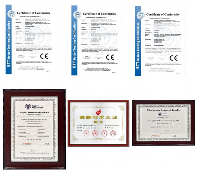 ऑप्टफोकस FTTH ऑप्टिकल लाइन टर्मिनल 4 PON 8 पोर्ट्स 4 पोर्ट्स 16ports MA5608t OLT 9