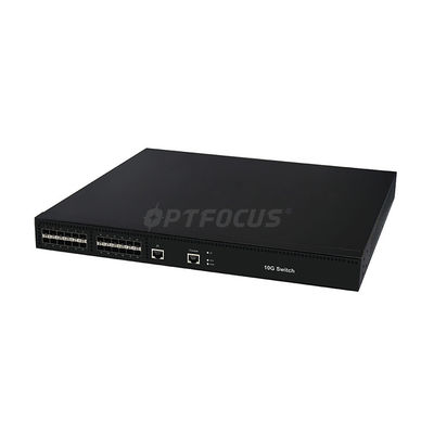 Factory OEM/ODM 24 Port Fiber Switch 24*1000M SFP+2*10/100/1000Base RJ45 Port for ISP