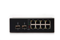 10/100/1000M 8 Ports Industrial Ethernet Switch , DIN Rail Mount managed switch