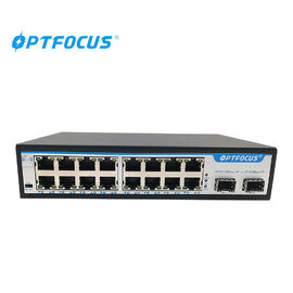 SFP Ethernet Network Switch 8W Max Power Wall Mounts Installation 207mm × 140mm × 45mm