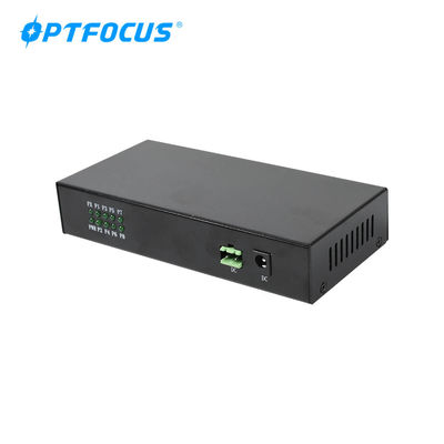 fiber ethernet 10/100/1000Mbps 8 ports 1 SC 20km L2 fiber switch for cctv