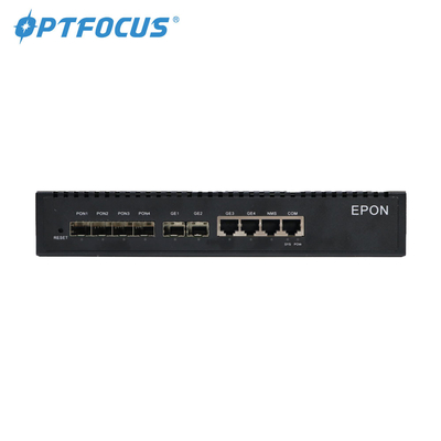 1G/10G पोर्ट GPON EPON OLT 20km ट्रांसमिशन दूरी 300mm*440mm*45mm आयाम