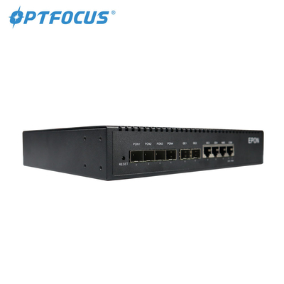 औद्योगिक के लिए 20 किमी अपलिंक मोडेम GPON EPON OLT 5%-95% आर्द्रता 1550nm