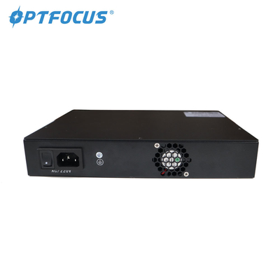 24 पोर्ट GPON EPON OLT 10G 2.5G/1.25G/1G/100M 300mm*440mm*45mm